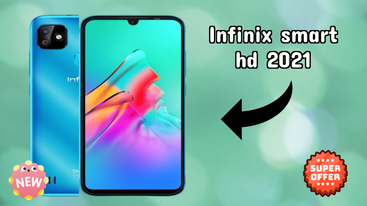 Infinix Smart HD 2021 Display Technology: 6.1 Inches (15.49 Cm) Screen