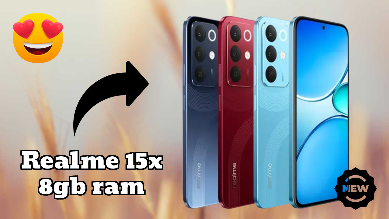 Realme 15x 8GB RAM at ₹17,899 - Best Deal Available