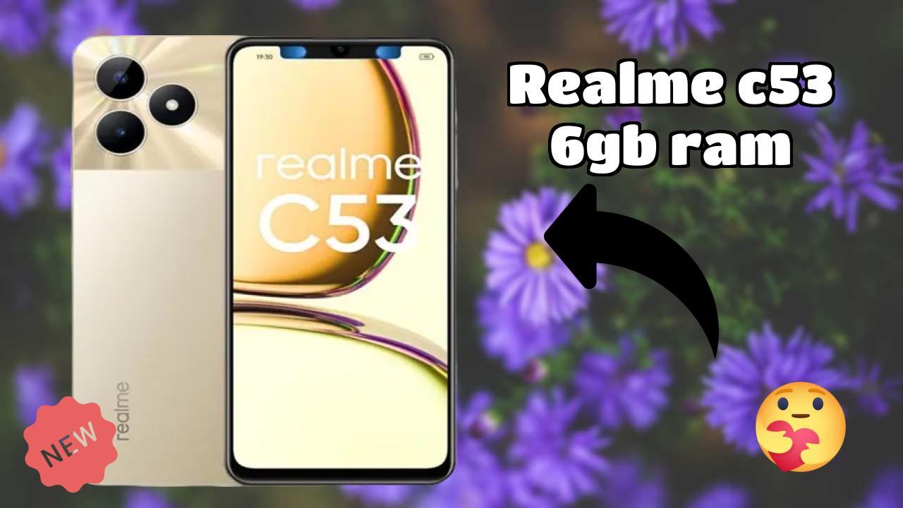 Realme C53 6GB RAM Display Technology: IPS LCD Explained