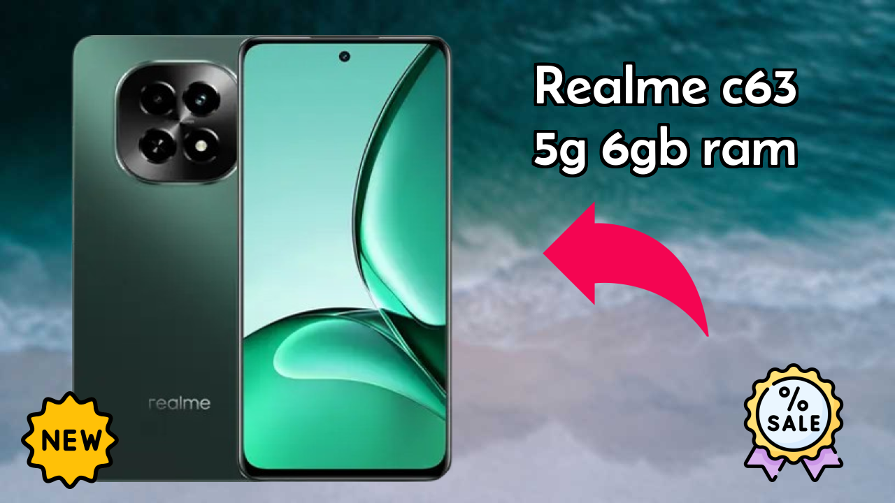 Realme C63 5G 6GB RAM Display Technology: IPS LCD Review