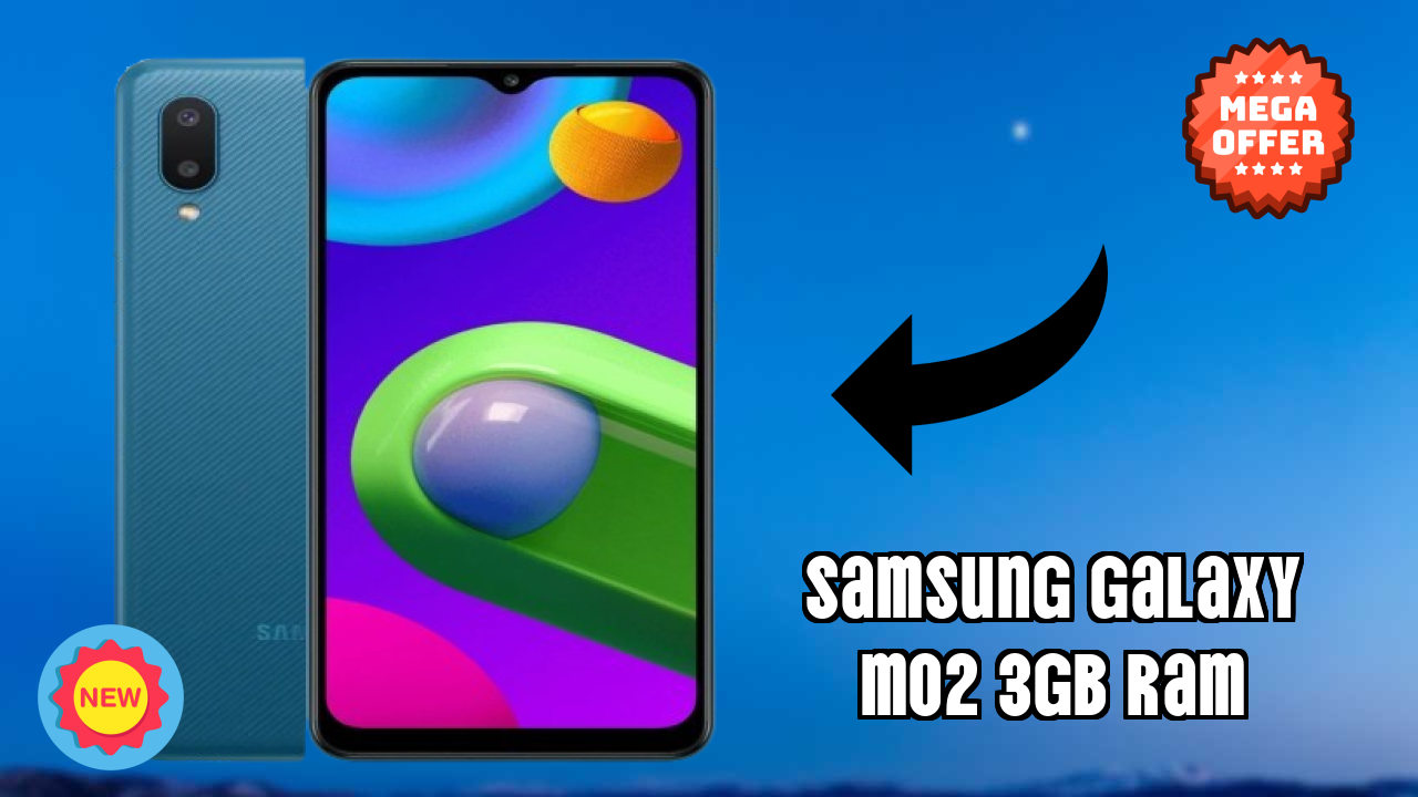 Samsung Galaxy M02 3GB RAM Display Size: 6.5 Inches (16.51 Cm) Screen Test