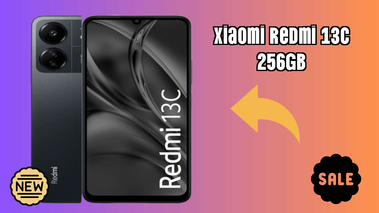 Xiaomi Redmi 13C 256GB Display Technology: IPS LCD Quality